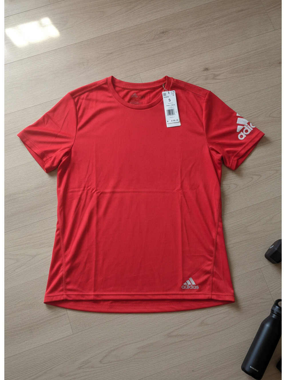 Adidas Run It Tee M Men's Running T-Shirt Vivid Red Size S